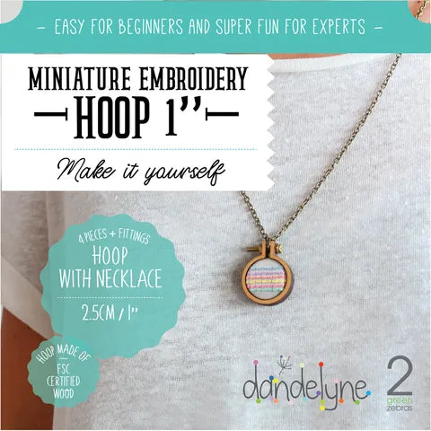 Small Round Necklace Hoop