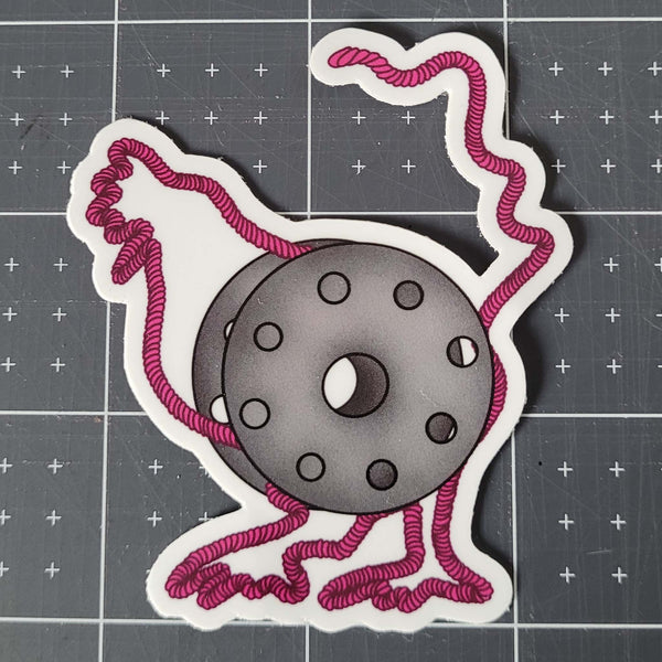 Bobbin Chicken Sticker