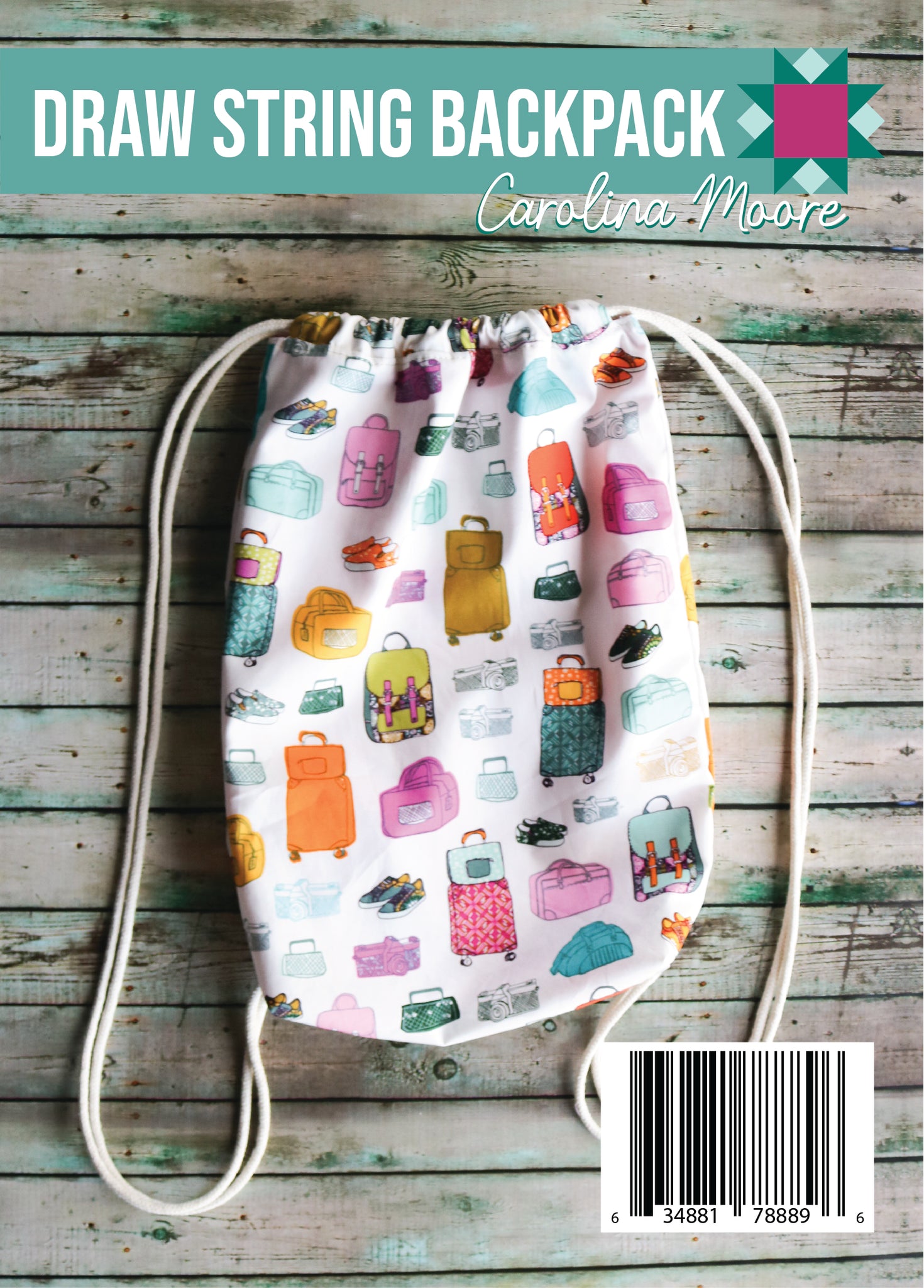 Backpack String Types Draw String Backpack (Printed Copy) – Carolina Moore