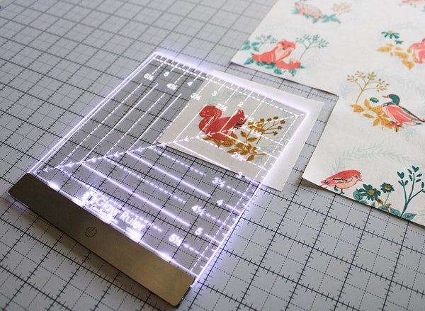 Carolina Moore Glow Ruler "Leftie" - for Left-handed Quilters