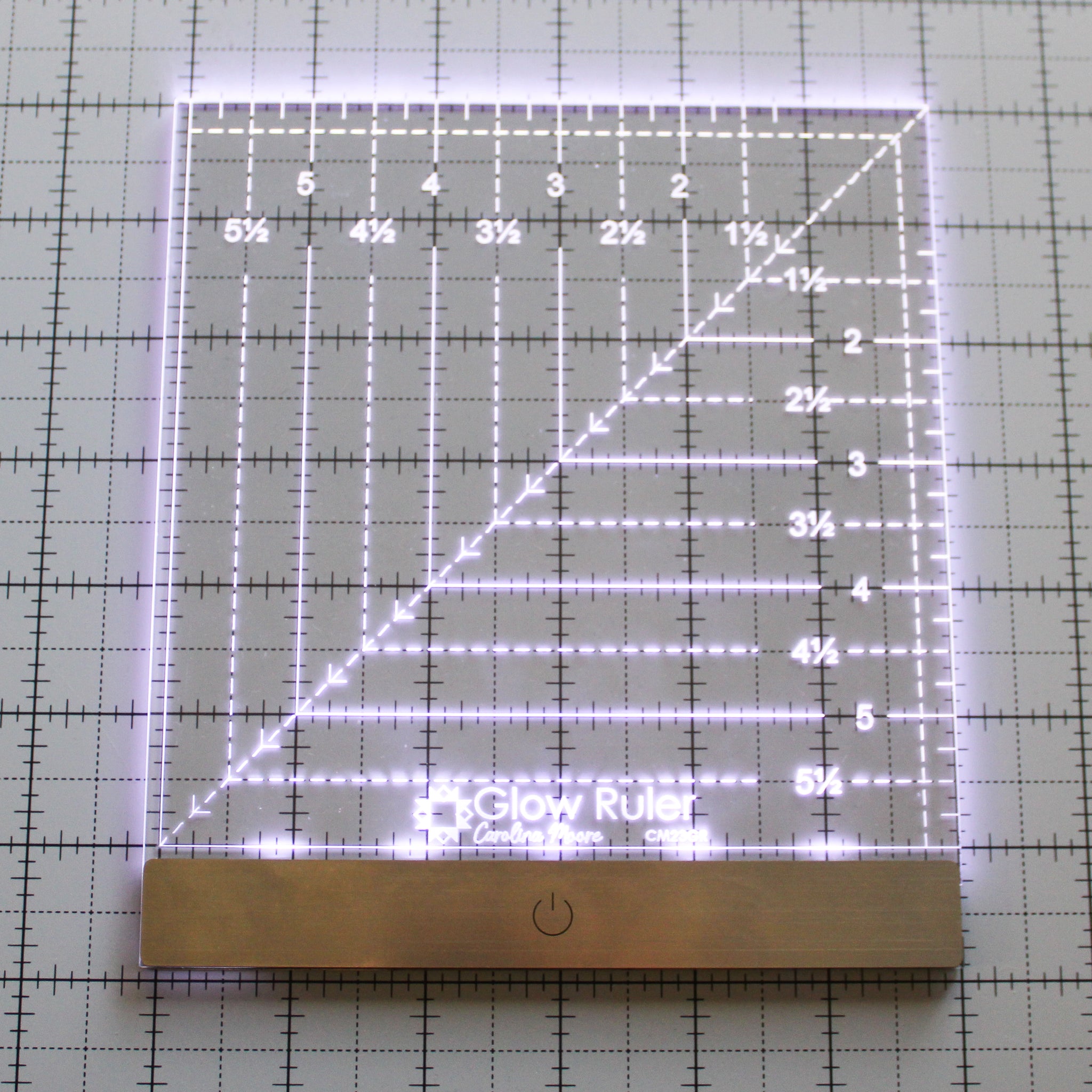 Programmable Light Up Ruler Carolina Moore Glow Ruler