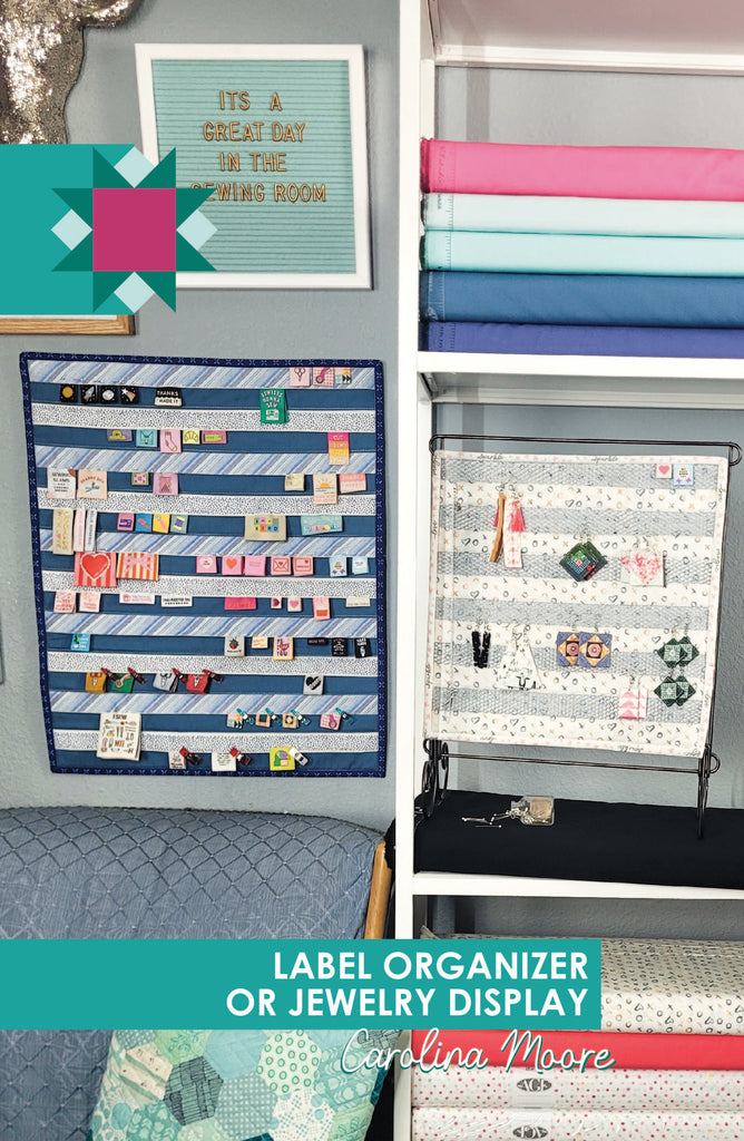 Label Organizer and Jewelry Display - Digital Download Pattern ...