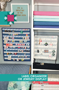 Label Organizer and Jewelry Display - Digital Download Pattern