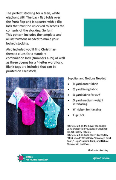 Locked Up Stocking - Digital Download