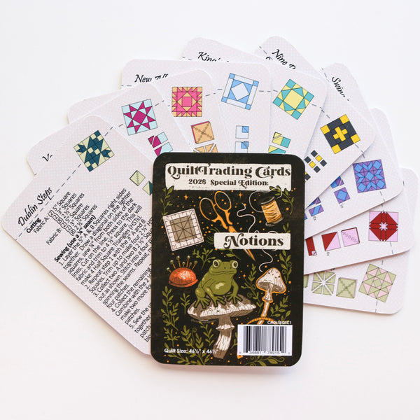 ALL THREE SETS - Notions Special Edition Quilt Trading Cards