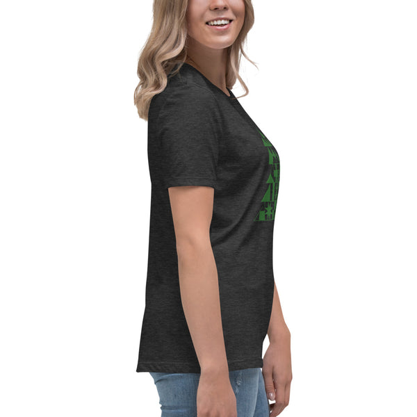 Quilty Tree Tee - Women's Relaxed T-Shirt