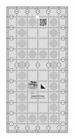7/8 Ruler Simple 7/8 Ruler by Creative Grids – Carolina Moore