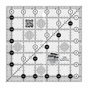 Creative Grids 6 1/2" Square Quilting Ruler