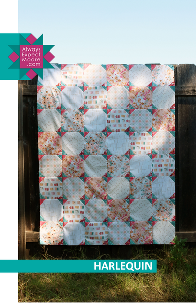 Harlequin Quilt Pattern - Digital Download