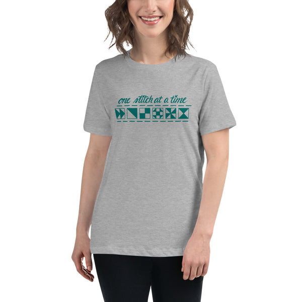 One Stitch at a time - Women's Relaxed T-Shirt